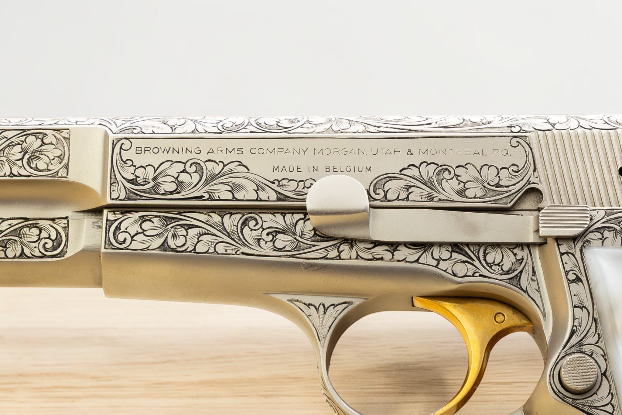 FN Herstal Browning 1974 Belgium Made Renaissance Hi-Power 9mm - Image 4