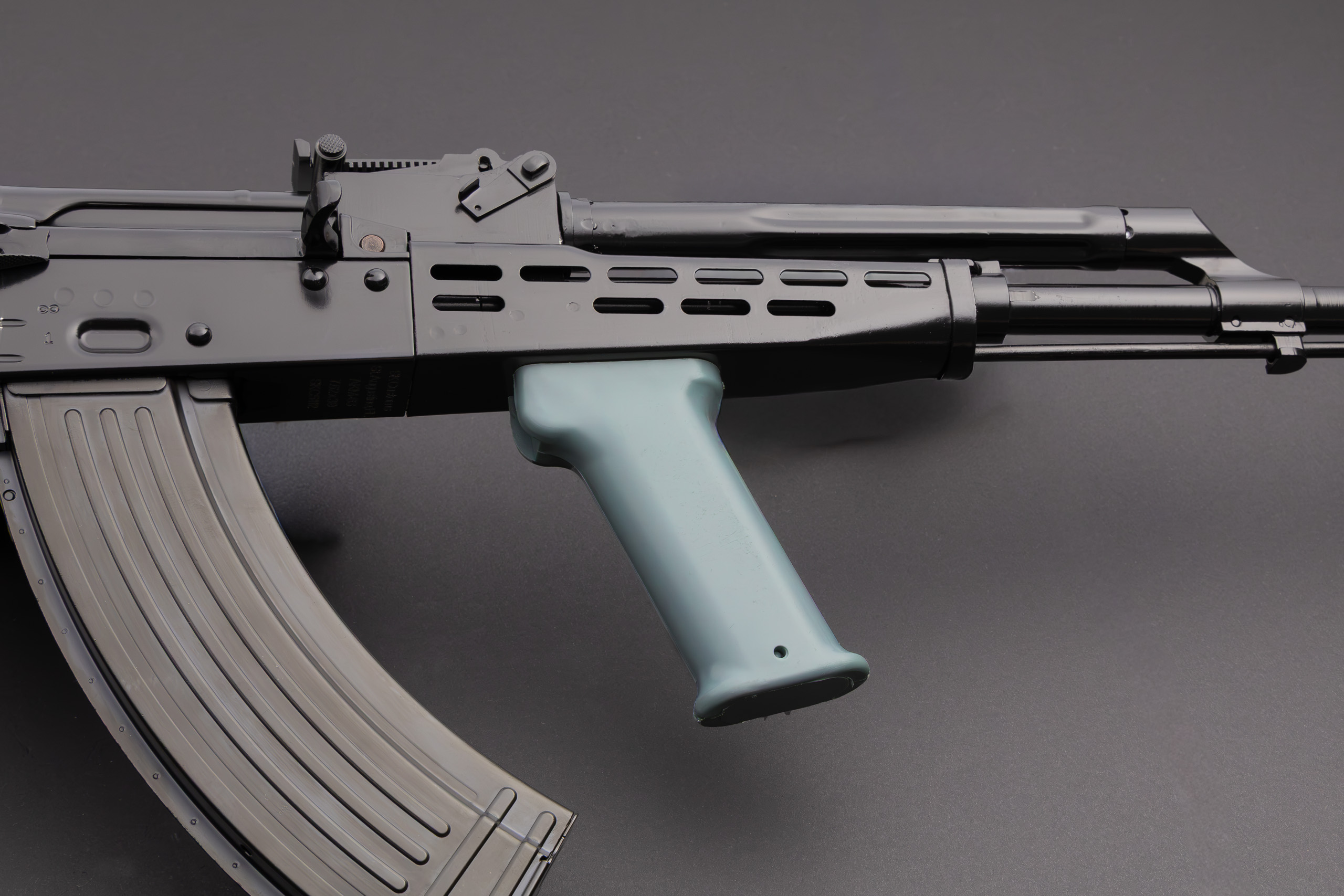 Hungarian FEG Model AKM 63 / Model 63 7.62x39mm Blue Furniture - Image 7