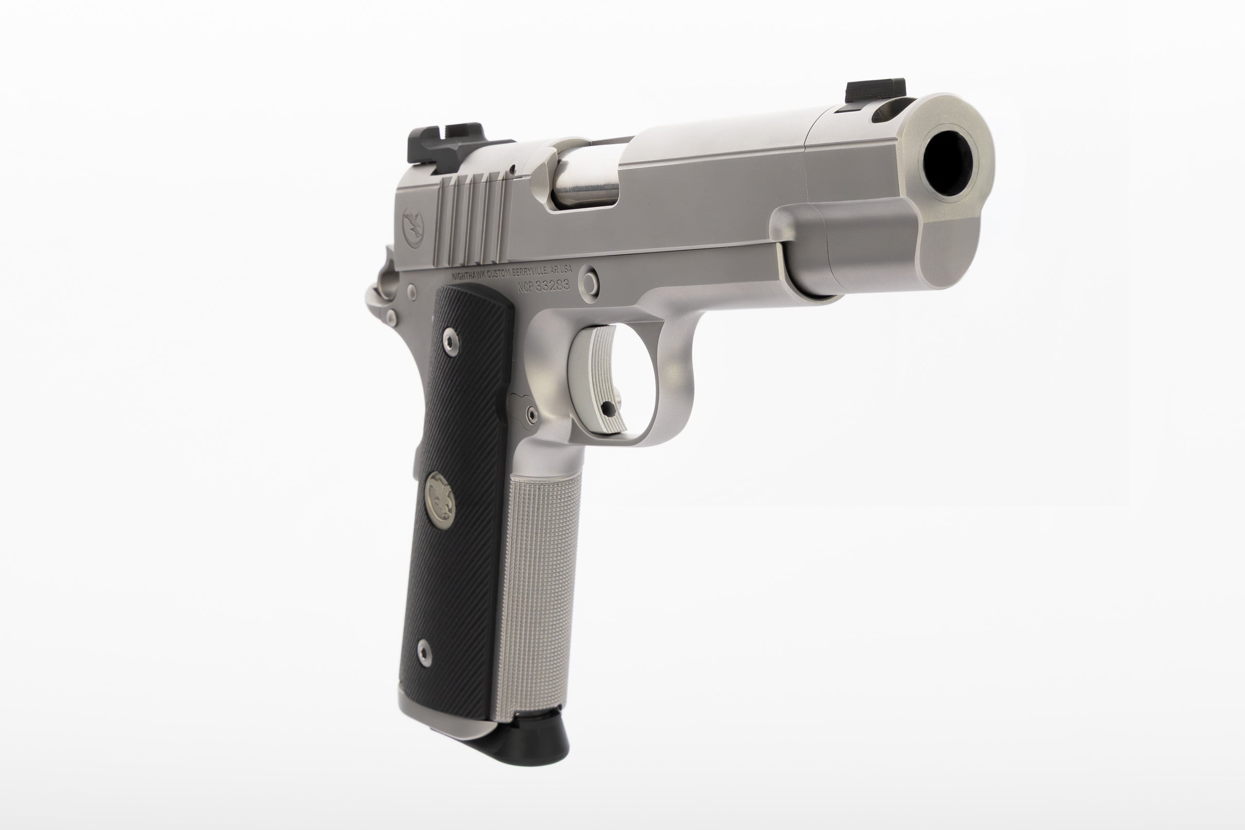 CELEBRITY NEW OLD STOCK NIGHTHAWK CUSTOM FIRE HAWK IOS COMPENSATED 1911 45acp - Image 4
