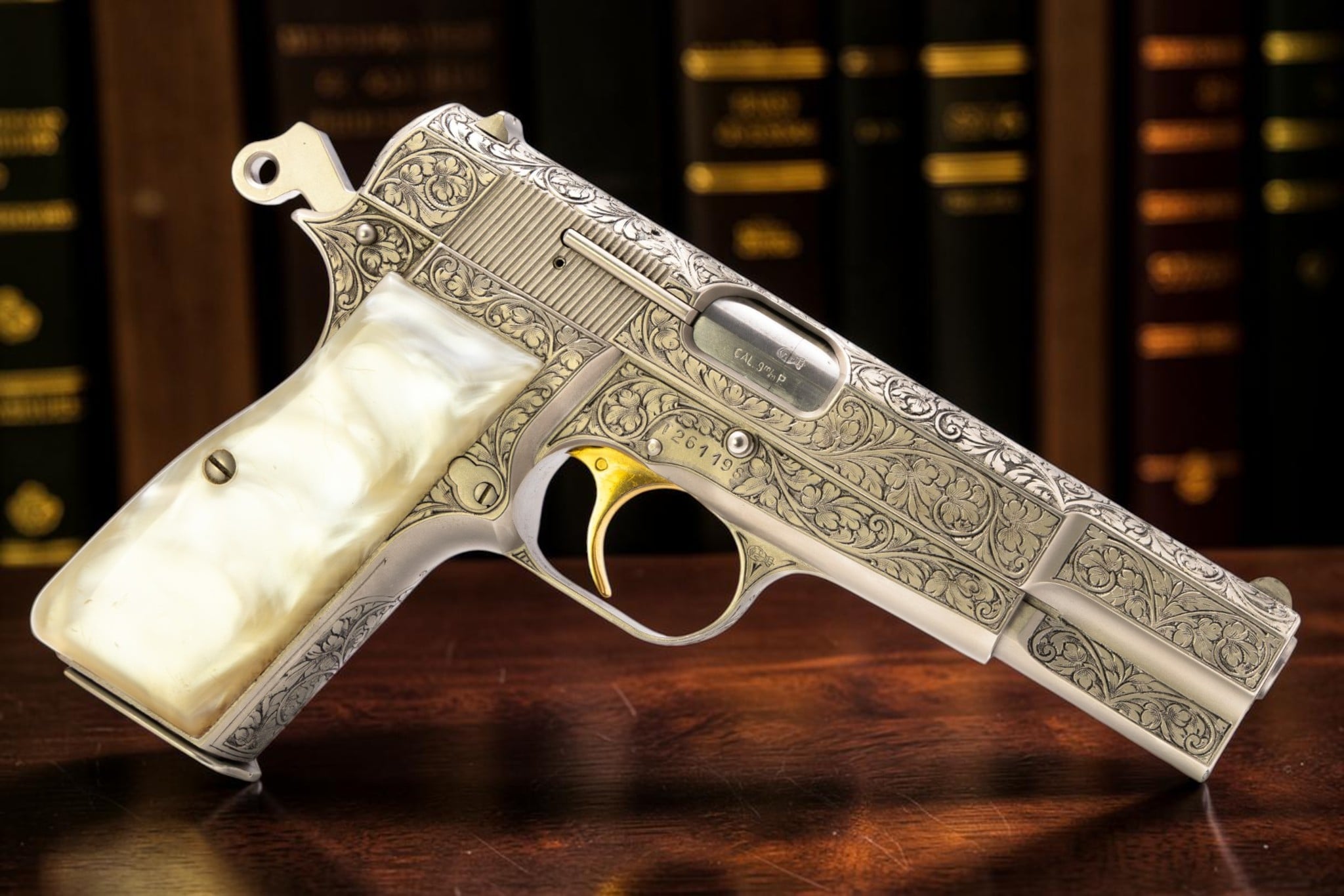 FN Herstal Browning 1969 "T" Belgium Made Renaissance Hi-Power 9mm - Image 2