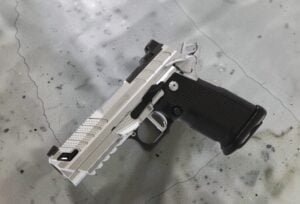 SIX PORTER in CHROME CUSTOM SHOP XP-PRO V2 AMBI THUMB LEDGE CONTROLS LIMITED EDITION FUSION FIREARMS