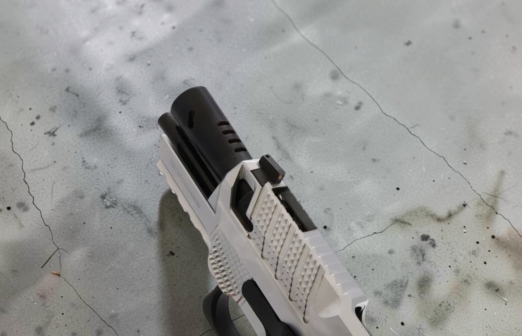 SIX PORTER in CHROME CUSTOM SHOP XP-PRO V2 AMBI THUMB LEDGE CONTROLS LIMITED EDITION FUSION FIREARMS - Image 4