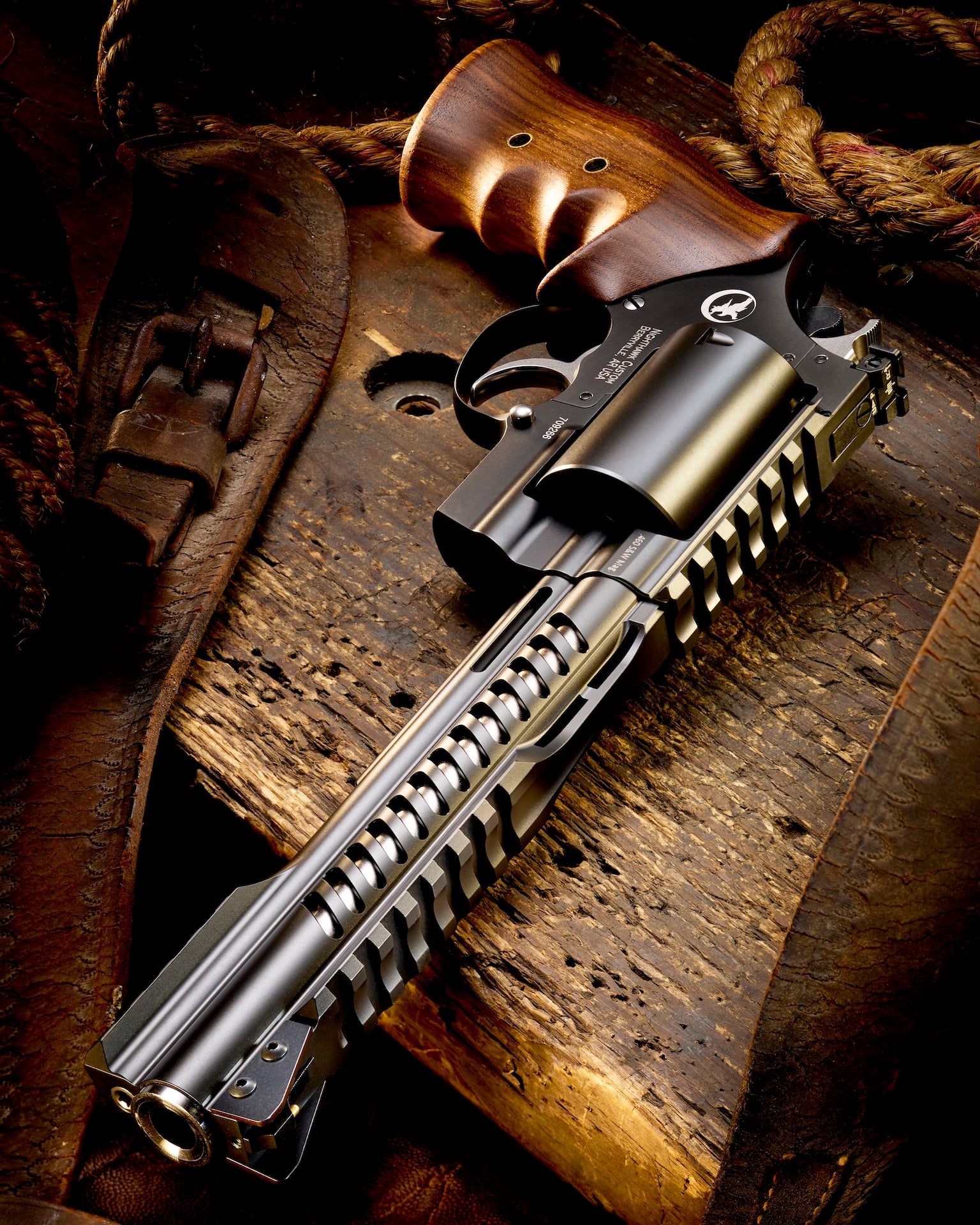 NIGHTHAWK CUSTOM KORTH RANGER XLR 7.5" .460S&W ,.454 Casull, and .45 Colt - Image 2