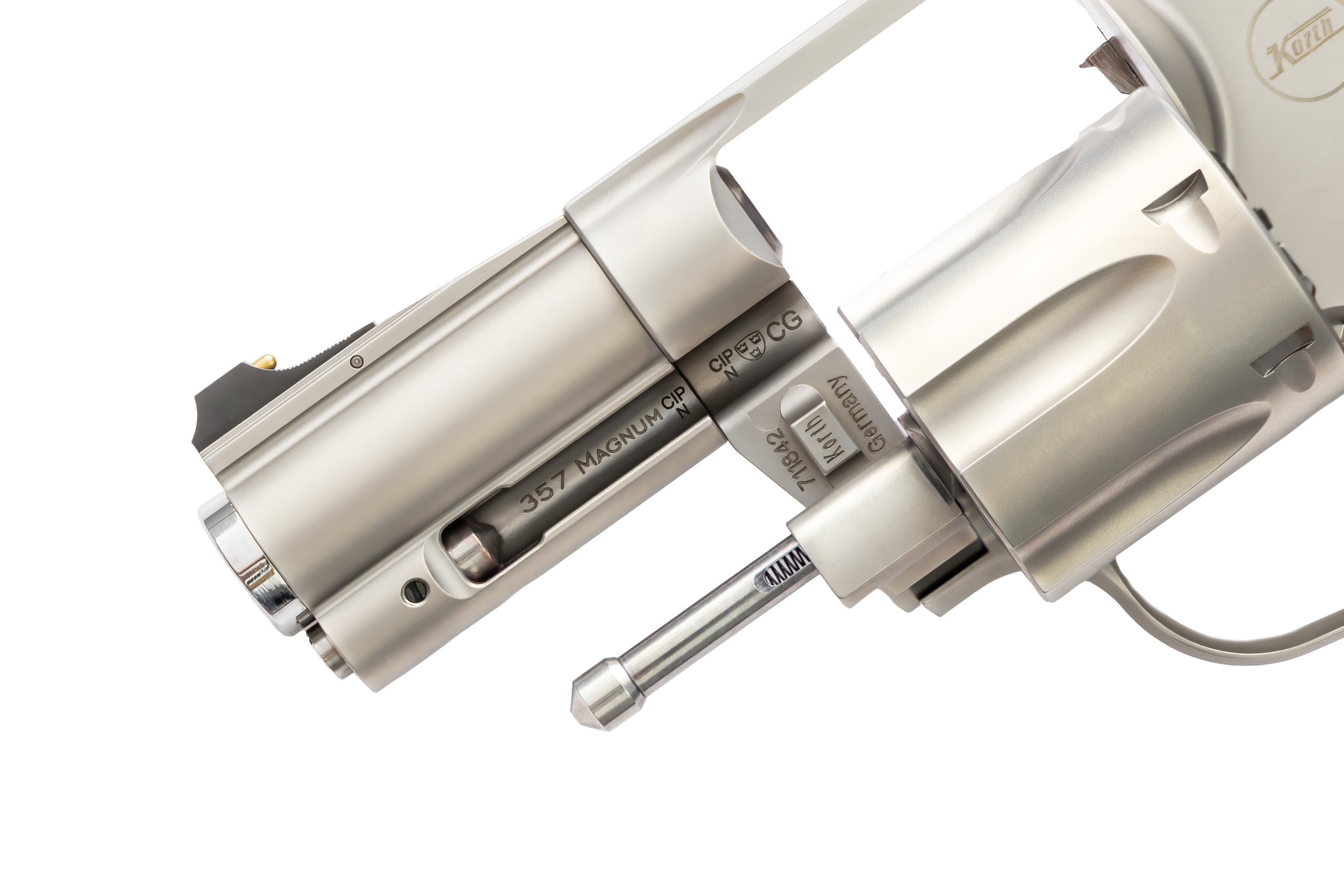 NIGHTHAWK KORTH MONGOOSE SILVER CARRY SPECIAL 2.75" BARREL in 357mag - Image 6