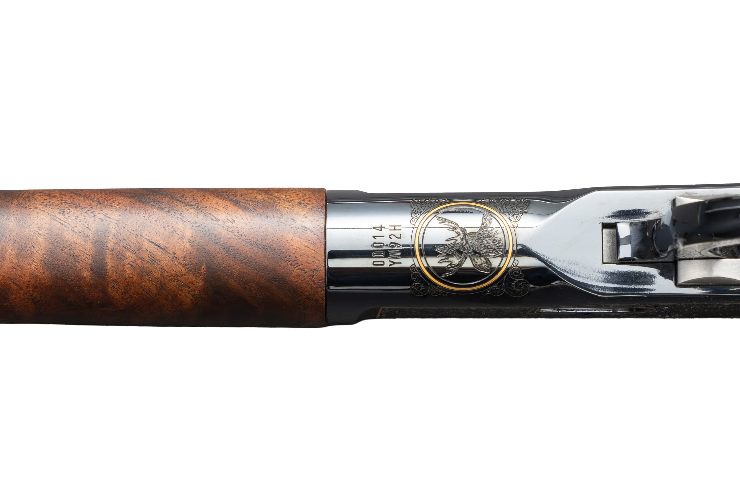 Winchester 1892 Deluxe 20" .44 MAG Hand Engraved Gold Inlay SERIAL #14 of 21 Every Made - Image 12