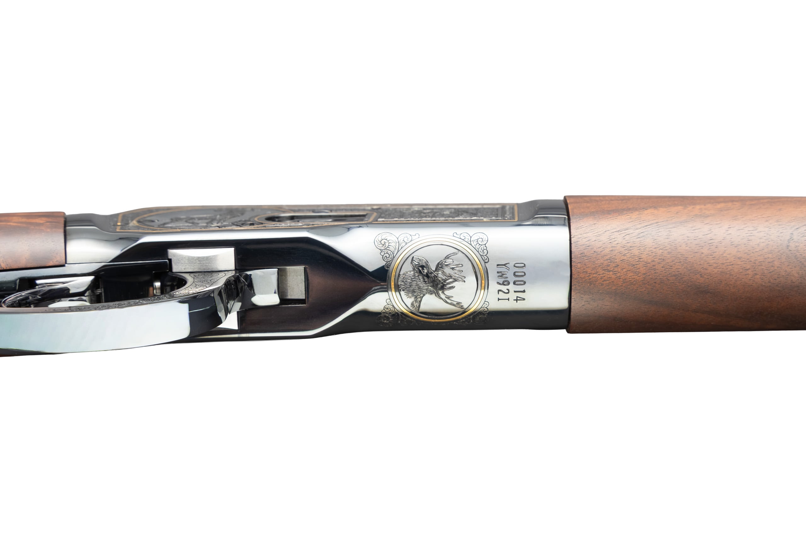 Winchester 1892 Deluxe 20" .45LC Hand Engraved Gold Inlay SERIAL #14 of 15 Every Made - Image 11