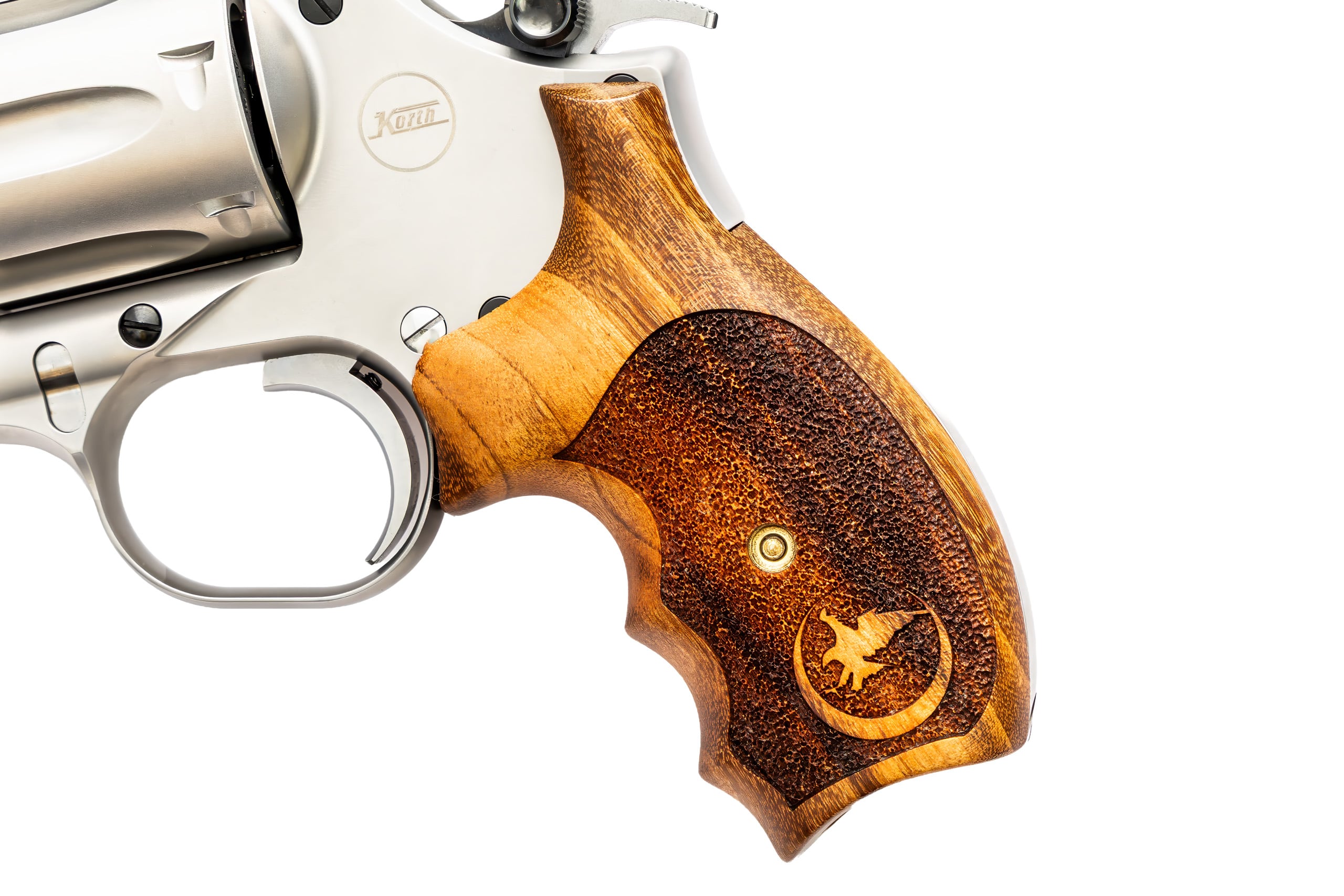 NIGHTHAWK KORTH MONGOOSE SILVER CARRY SPECIAL 2.75" BARREL in 357mag - Image 7