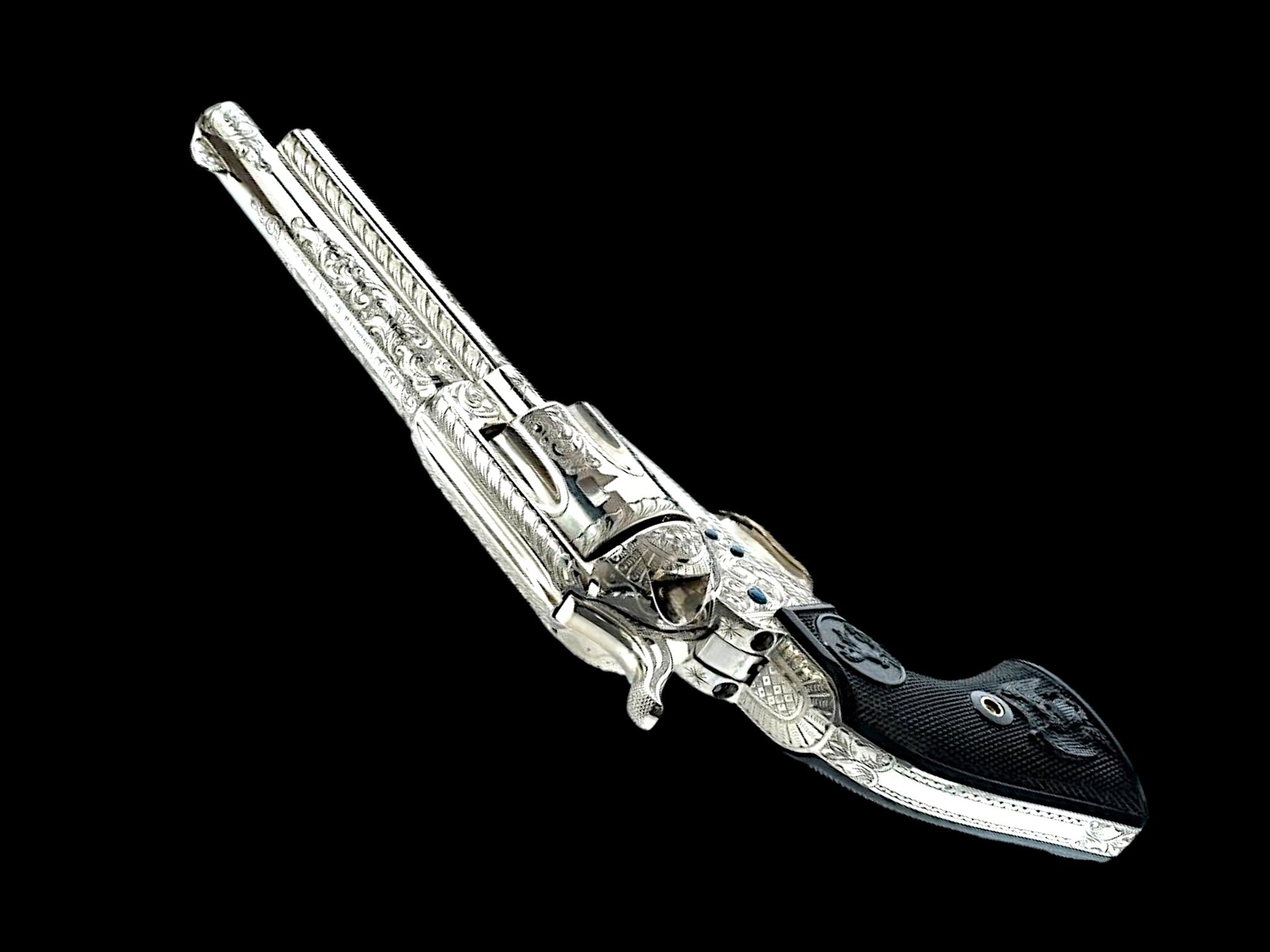 ENGRAVED COLT CUSTOM SHOP SINGLE ACTION ARMY THIRD GEN 5.5" 45LC - Image 9