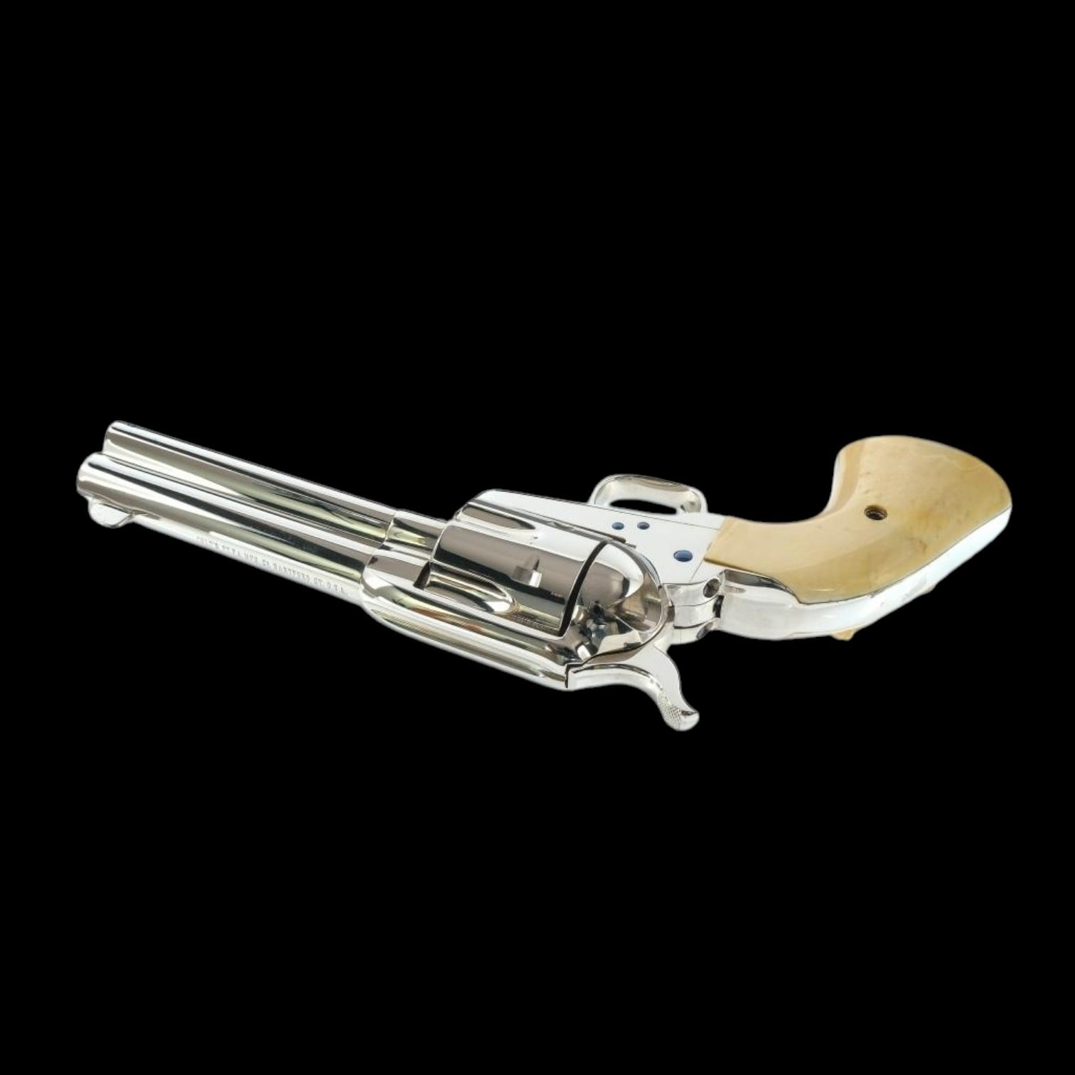 IVORY GRIPS BY DAN CHESIAK, COLT CUSTOM SHOP SINGLE ACTION ARMY THIRD GEN 4.75" 45LC - Image 9