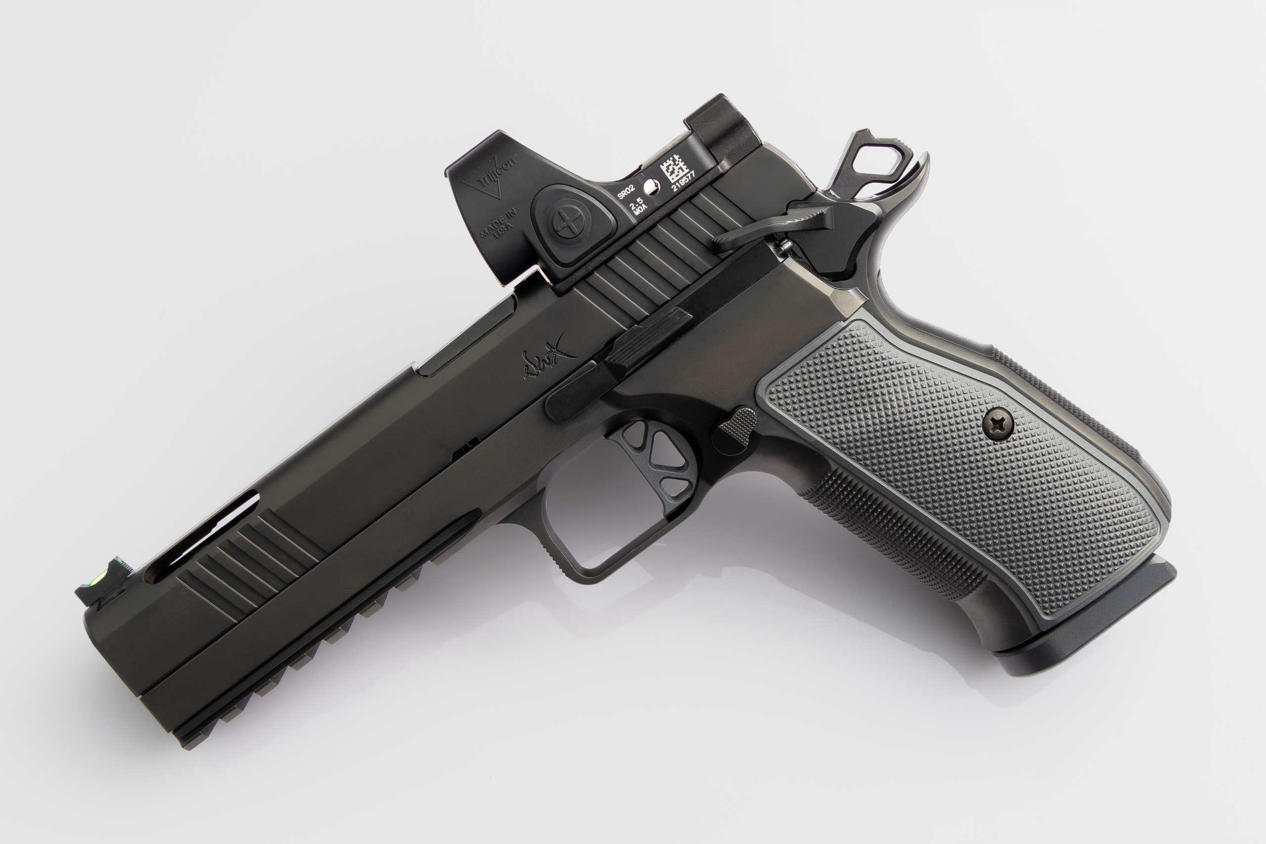 V8 Ported DAN WESSON CZ DWX Full Size 1911 9mm 19+1rds SKU 92003 - Image 7