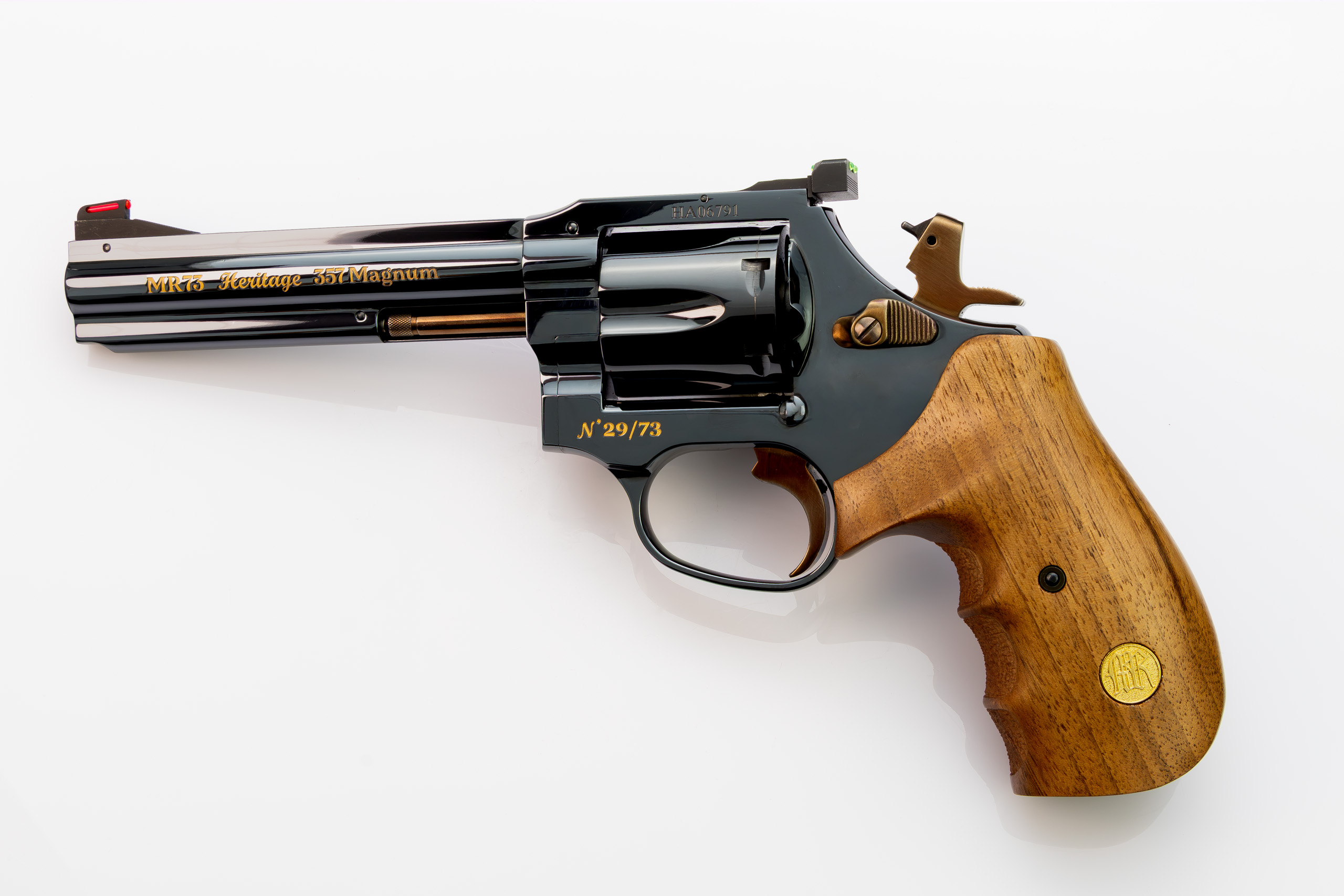Limited Edition Manurhin MR73 50th Anniversary Heritage Double Action Revolver and Extra 9mm Cylinder - Image 5