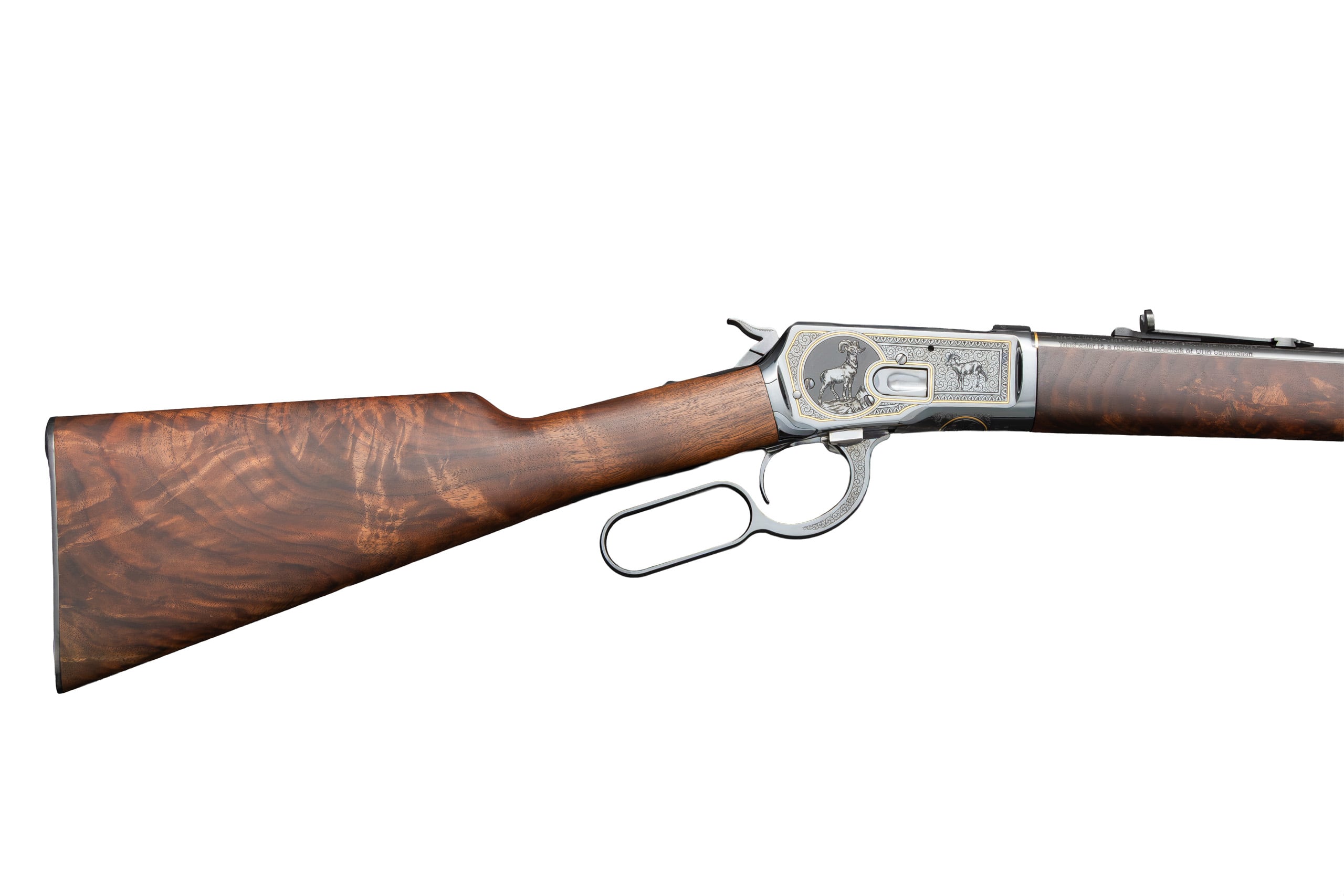 Winchester 1892 Deluxe 20" .44 MAG Hand Engraved Gold Inlay SERIAL #14 of 21 Every Made - Image 6