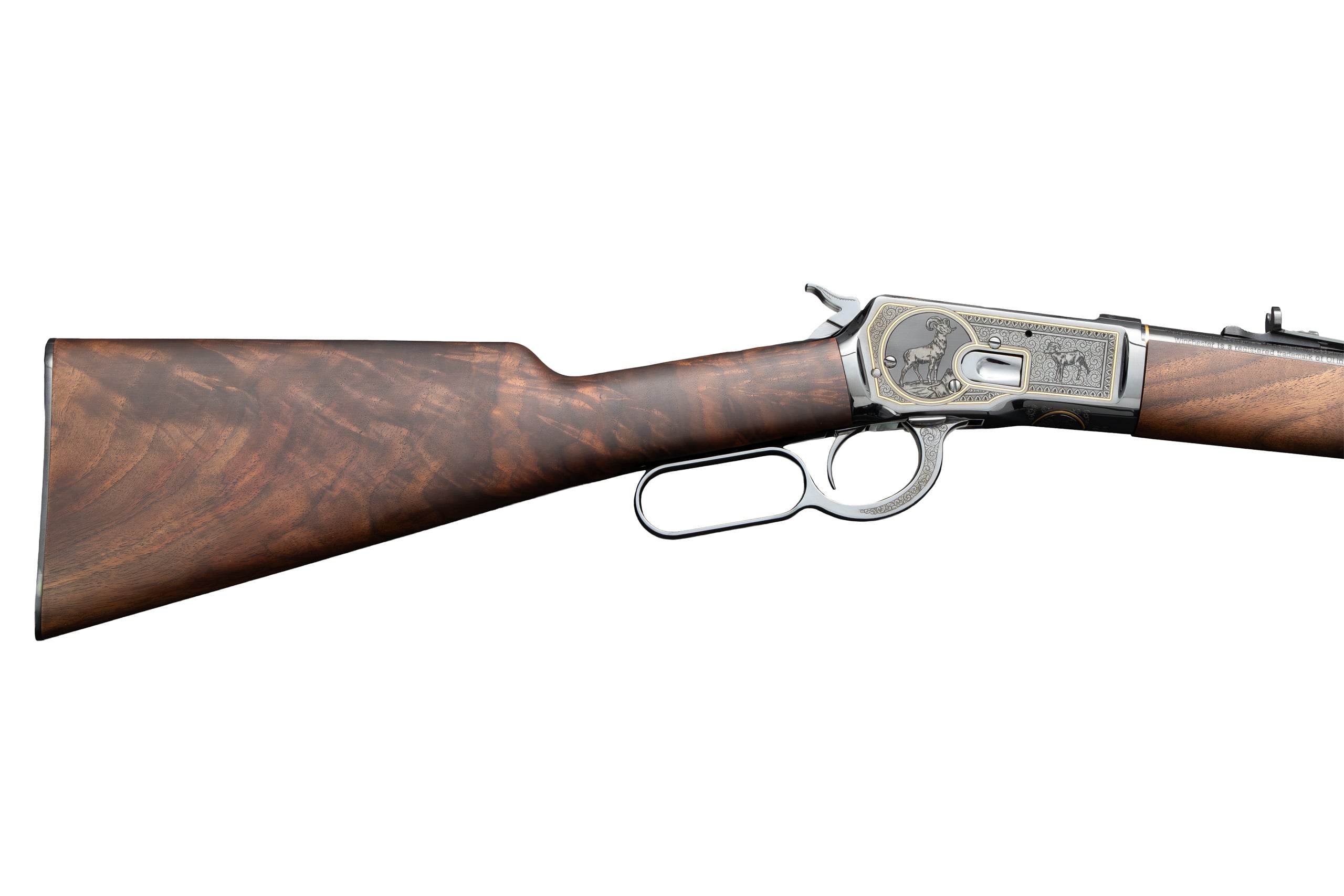 Winchester 1892 Deluxe 20" .45LC Hand Engraved Gold Inlay SERIAL #14 of 15 Every Made - Image 9
