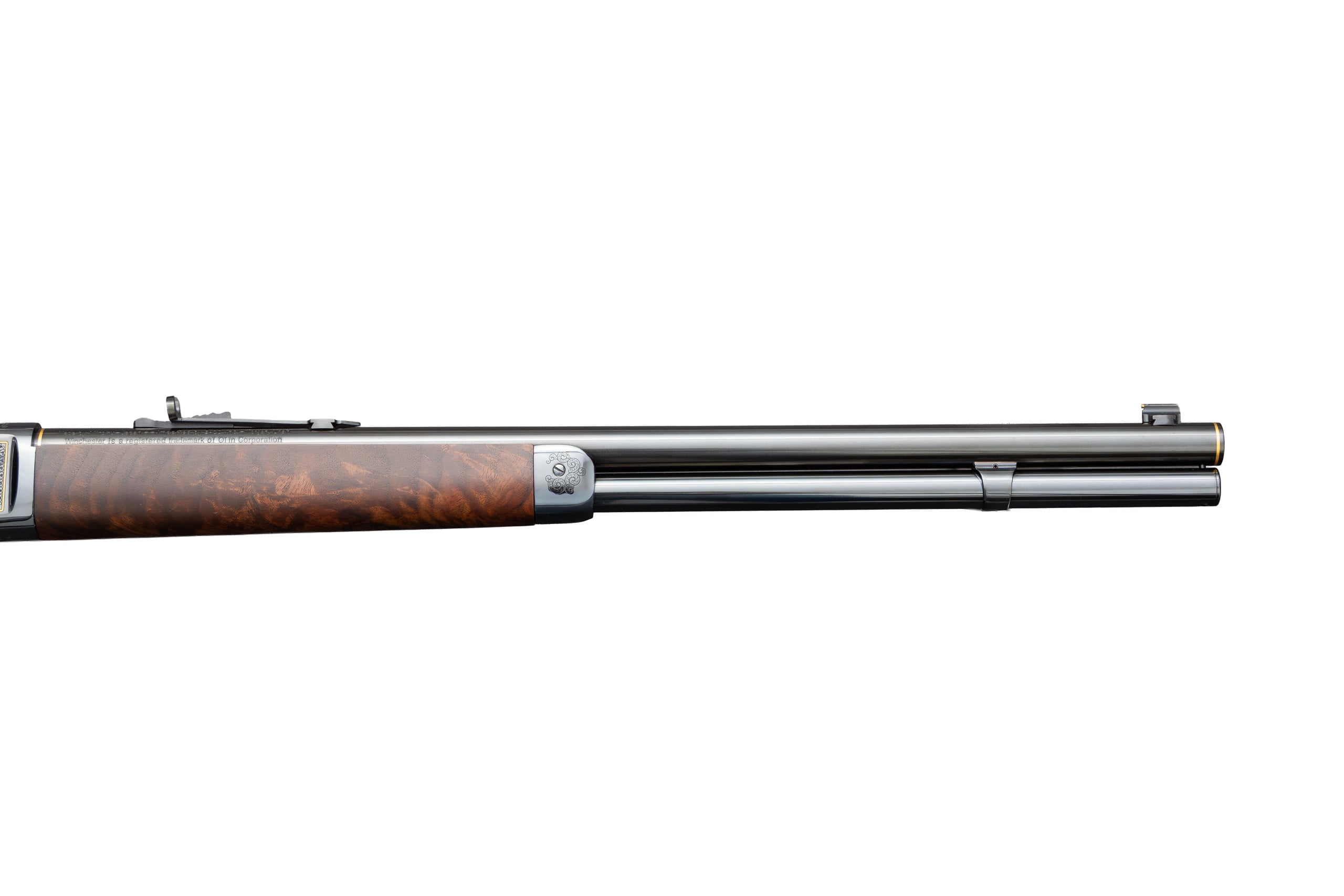 Winchester 1892 Deluxe 20" .44 MAG Hand Engraved Gold Inlay SERIAL #14 of 21 Every Made - Image 4