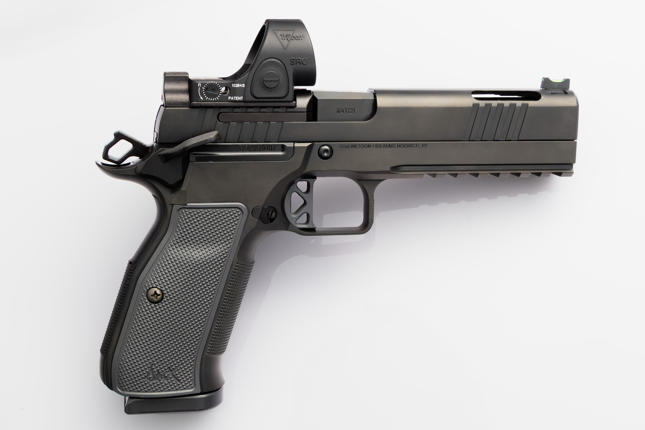 V8 Ported DAN WESSON CZ DWX Full Size 1911 9mm 19+1rds SKU 92003 - Image 8