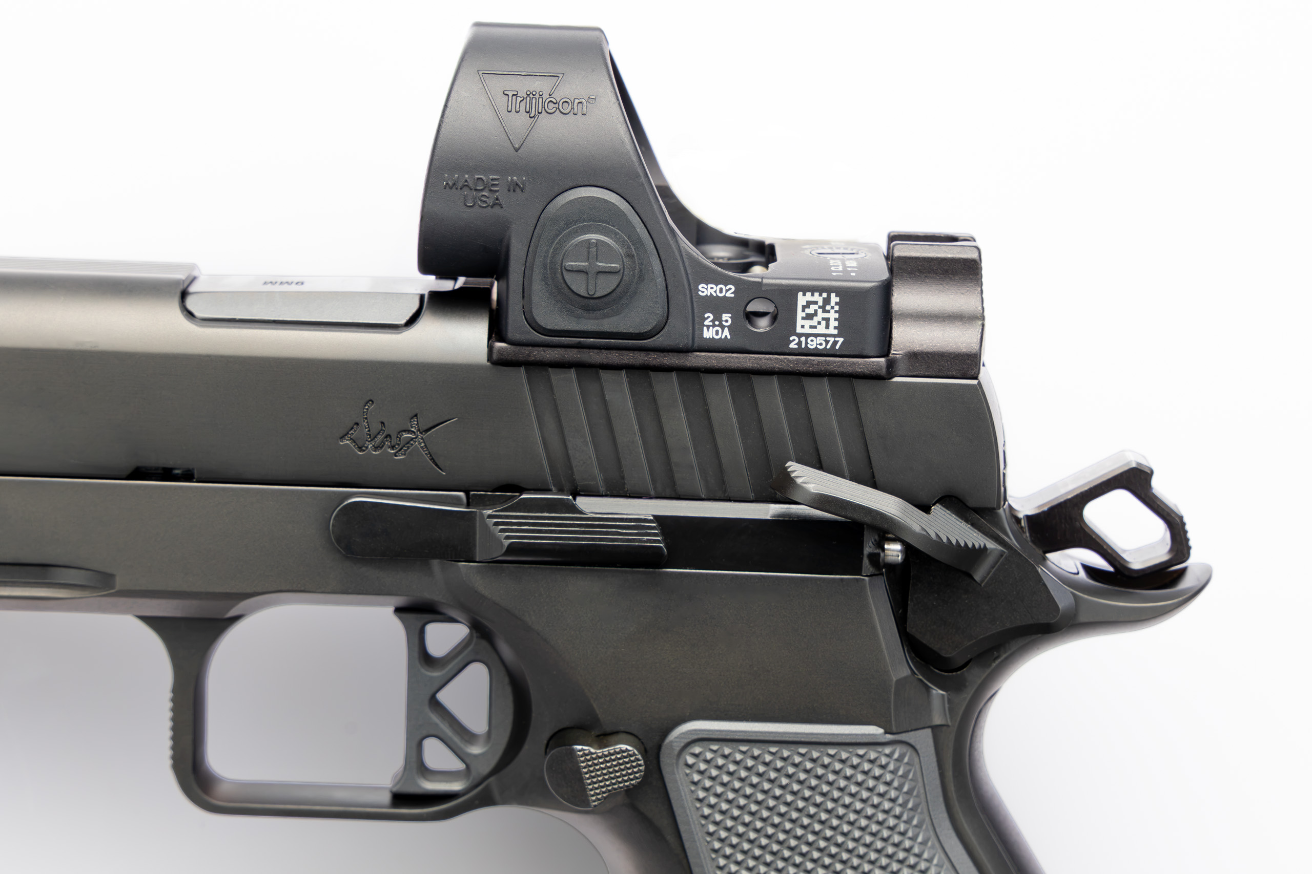 V8 Ported DAN WESSON CZ DWX Full Size 1911 9mm 19+1rds SKU 92003 - Image 9