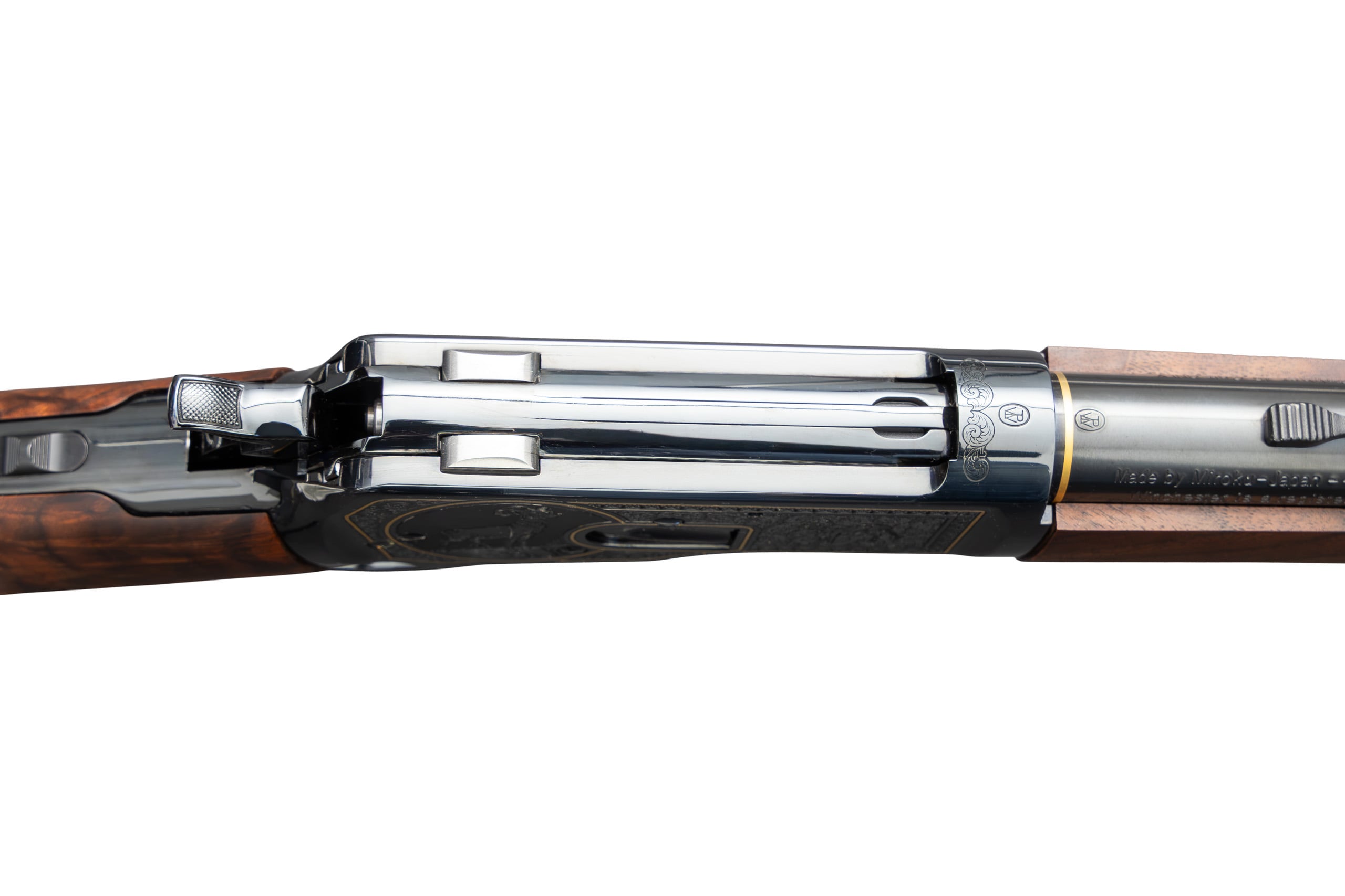 Winchester 1892 Deluxe 20" .45LC Hand Engraved Gold Inlay SERIAL #14 of 15 Every Made - Image 10